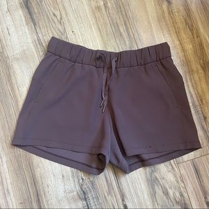 Lululemon On the Fly Shorts - 6 Purple - FLAWED